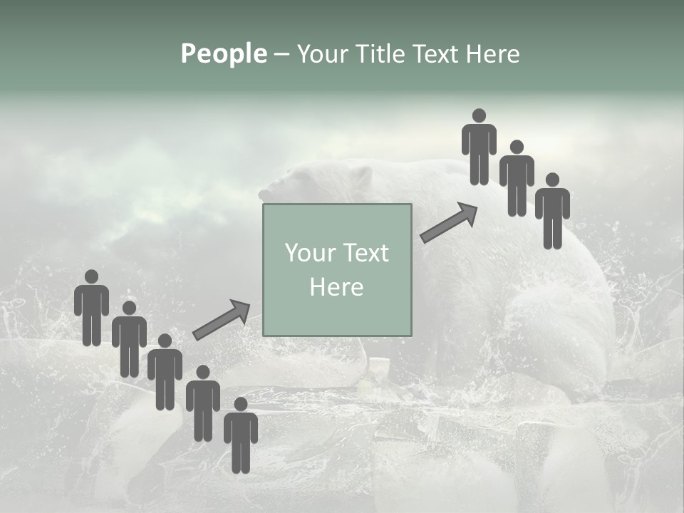 Predator Winter Extinct PowerPoint Template