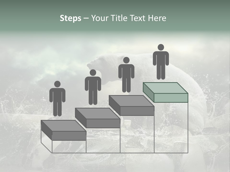 Predator Winter Extinct PowerPoint Template