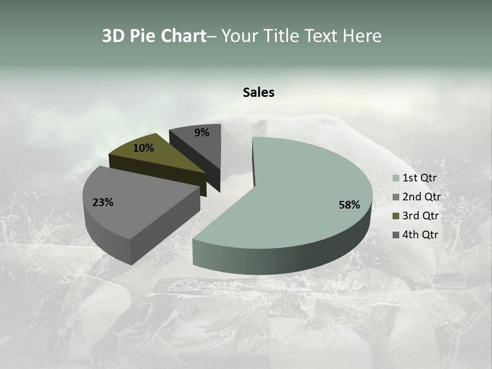 Predator Winter Extinct PowerPoint Template