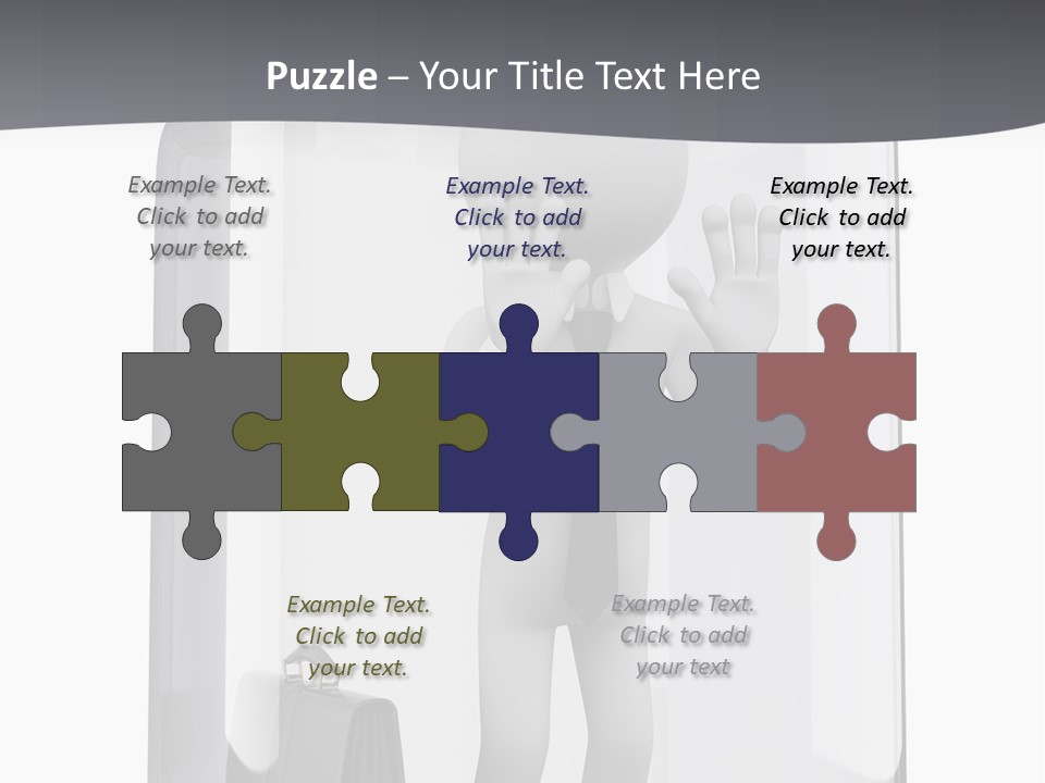 People Person Businessman PowerPoint Template