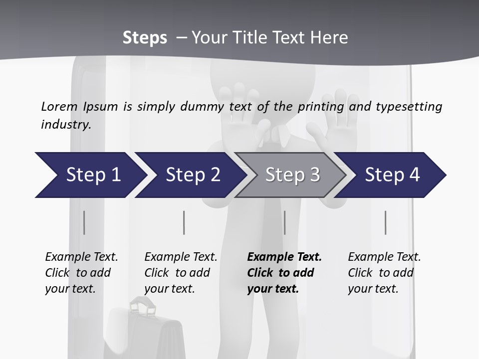 People Person Businessman PowerPoint Template