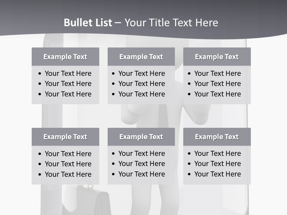 People Person Businessman PowerPoint Template