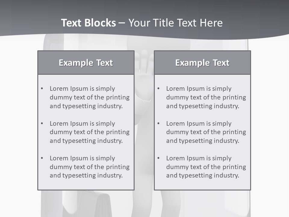 People Person Businessman PowerPoint Template