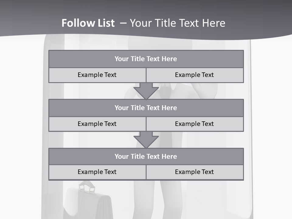People Person Businessman PowerPoint Template