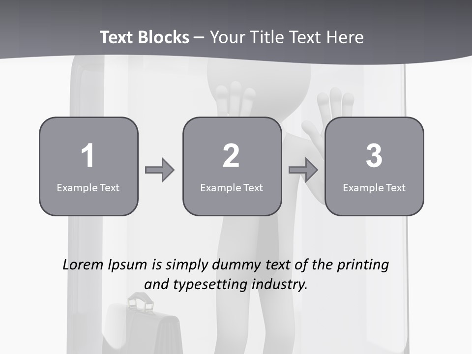 People Person Businessman PowerPoint Template