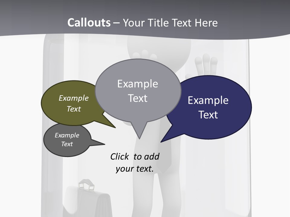 People Person Businessman PowerPoint Template
