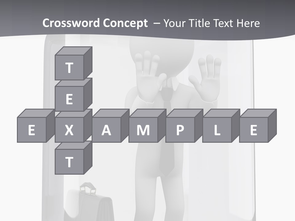 People Person Businessman PowerPoint Template