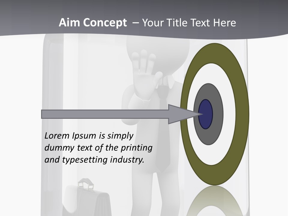 People Person Businessman PowerPoint Template