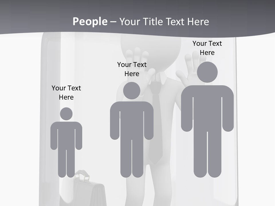 People Person Businessman PowerPoint Template