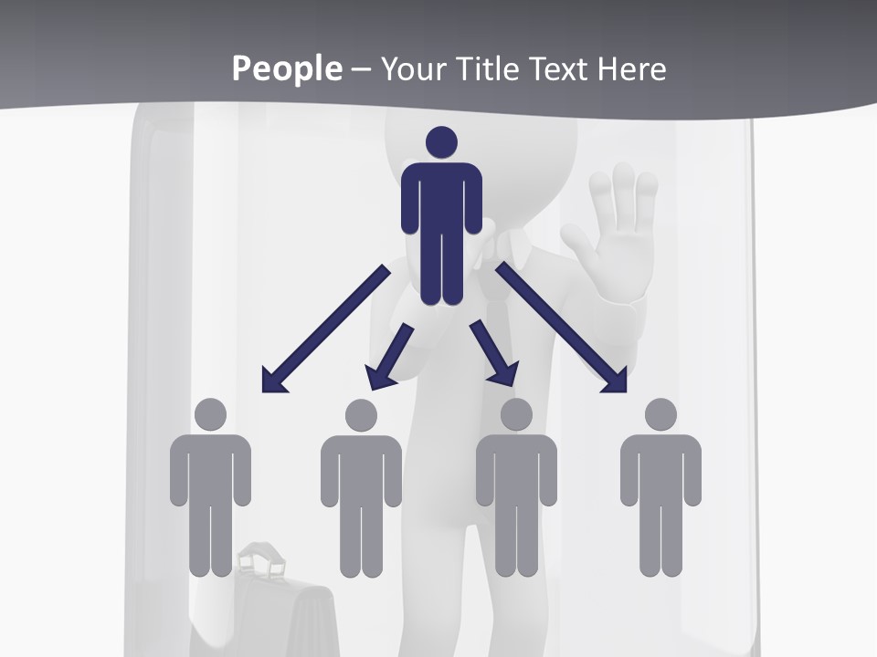 People Person Businessman PowerPoint Template