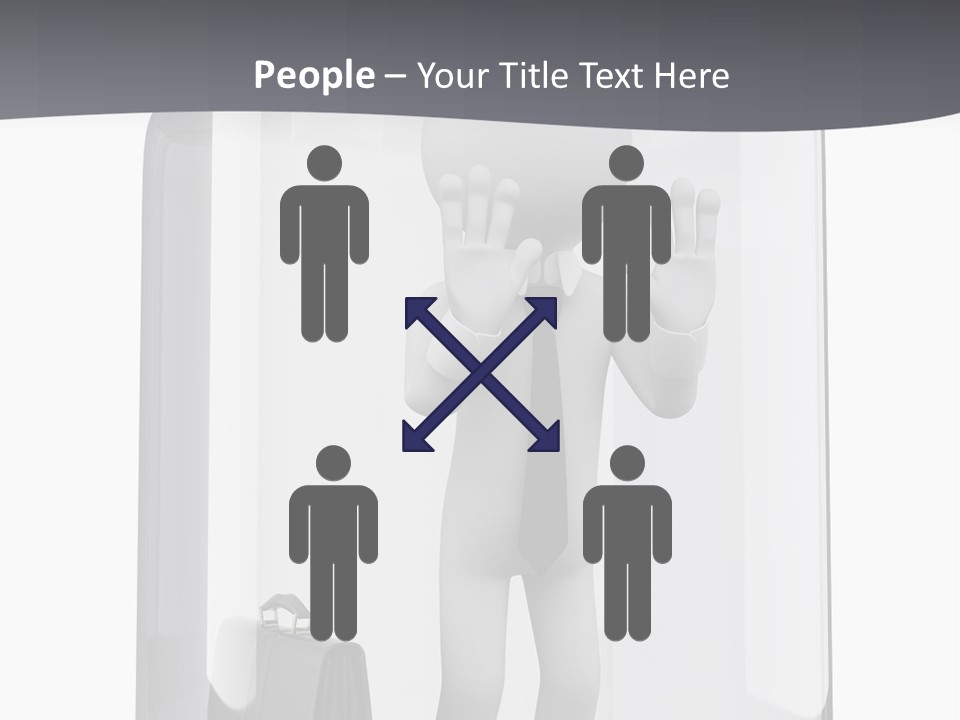 People Person Businessman PowerPoint Template