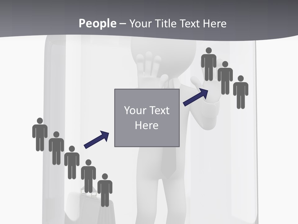 People Person Businessman PowerPoint Template