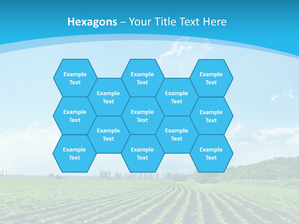 Cloud Season Grass PowerPoint Template