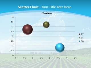 Cloud Season Grass PowerPoint Template