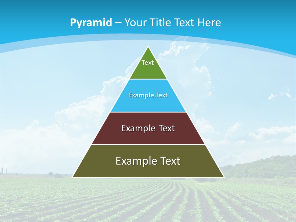 Cloud Season Grass PowerPoint Template