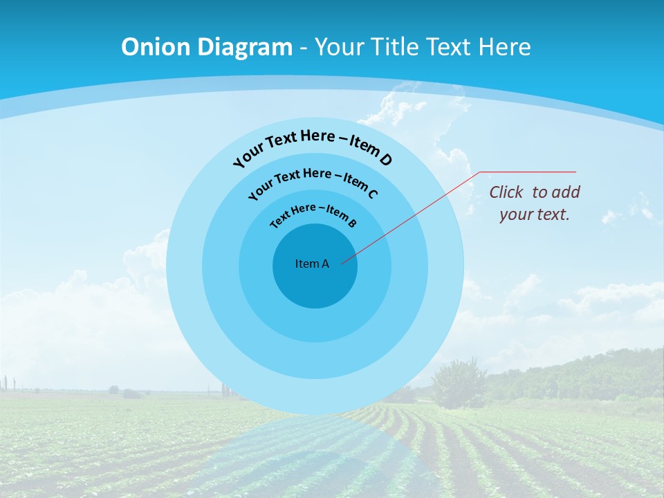 Cloud Season Grass PowerPoint Template
