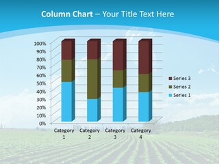 Cloud Season Grass PowerPoint Template