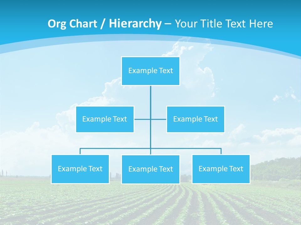 Cloud Season Grass PowerPoint Template
