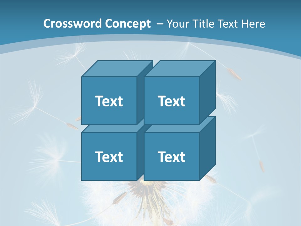 Rural Scene Fragility Closeup PowerPoint Template
