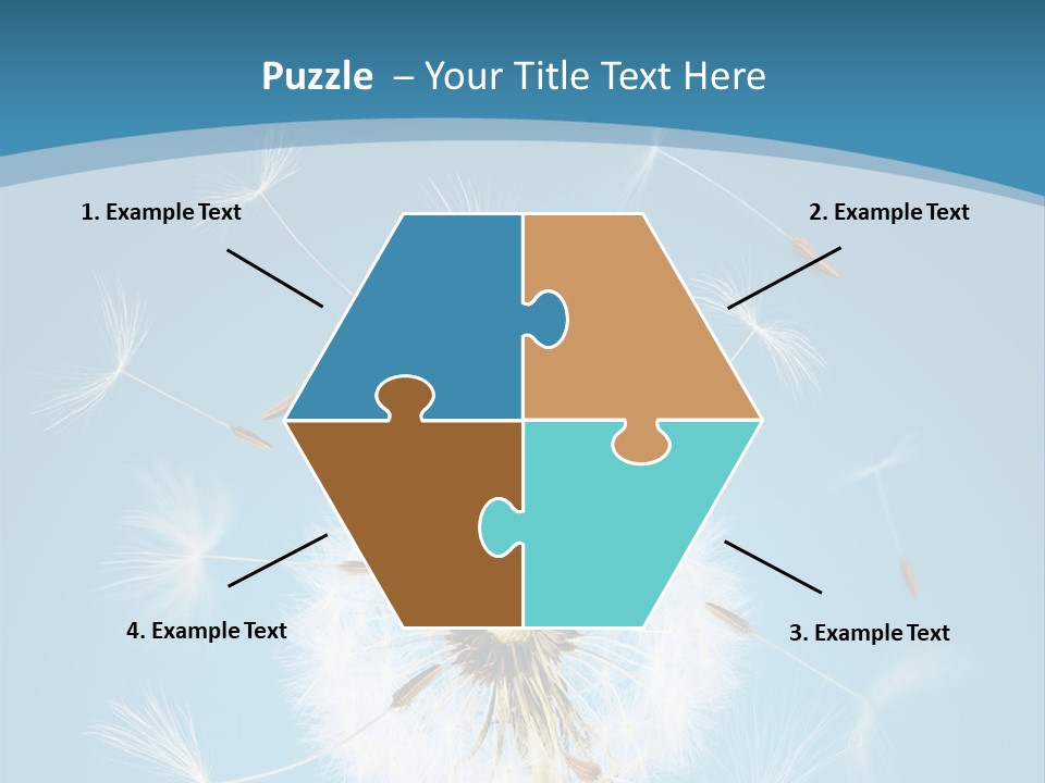 Rural Scene Fragility Closeup PowerPoint Template