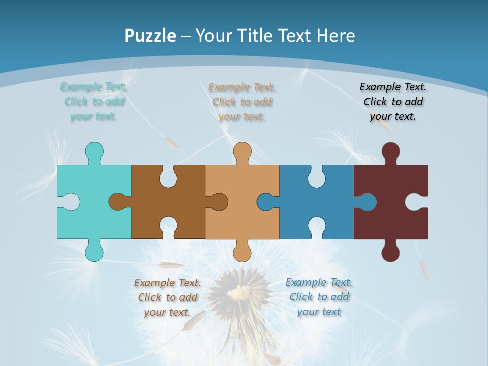 Rural Scene Fragility Closeup PowerPoint Template