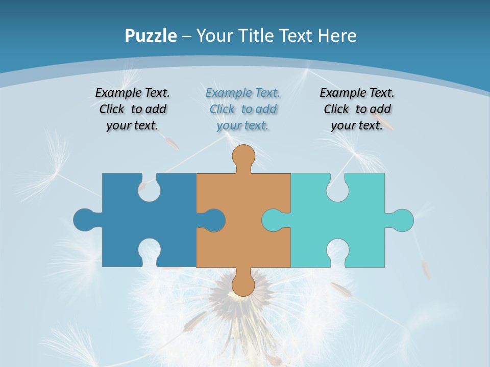 Rural Scene Fragility Closeup PowerPoint Template