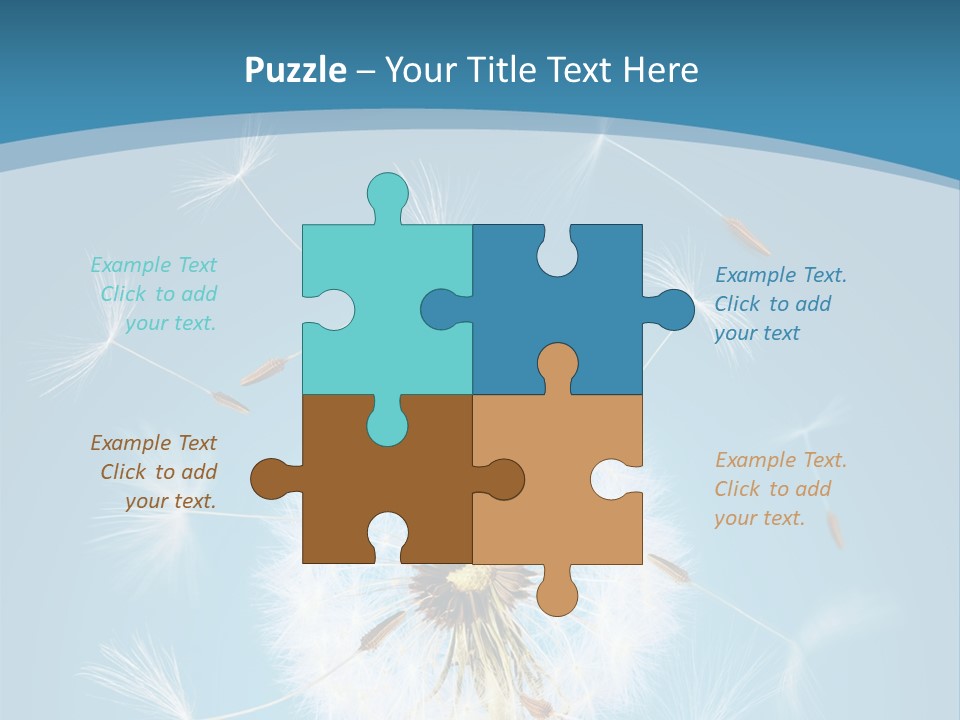 Rural Scene Fragility Closeup PowerPoint Template