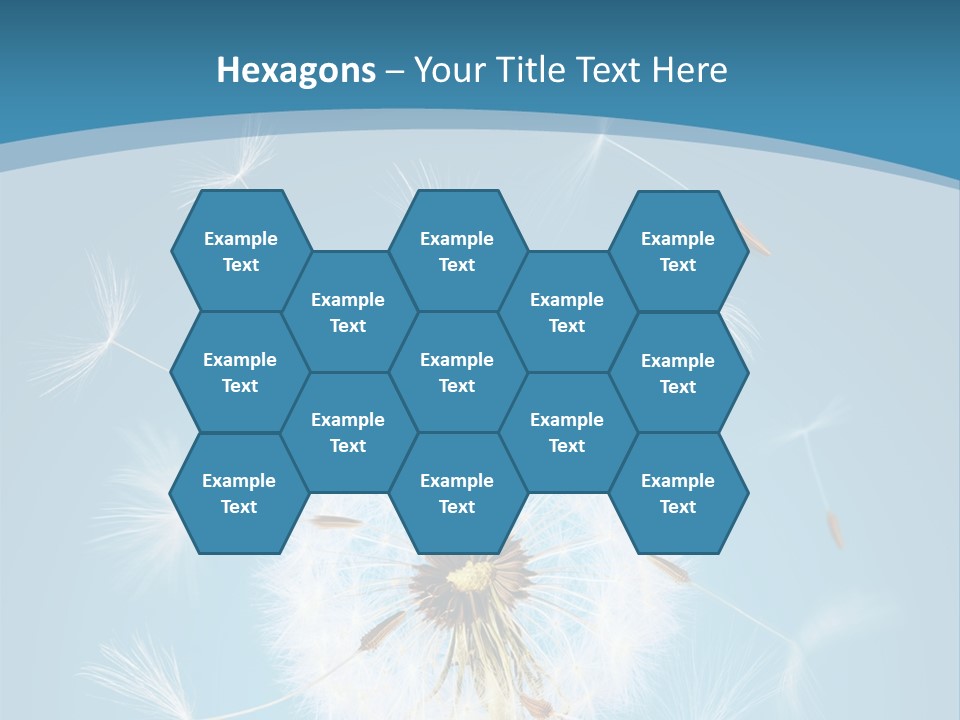 Rural Scene Fragility Closeup PowerPoint Template