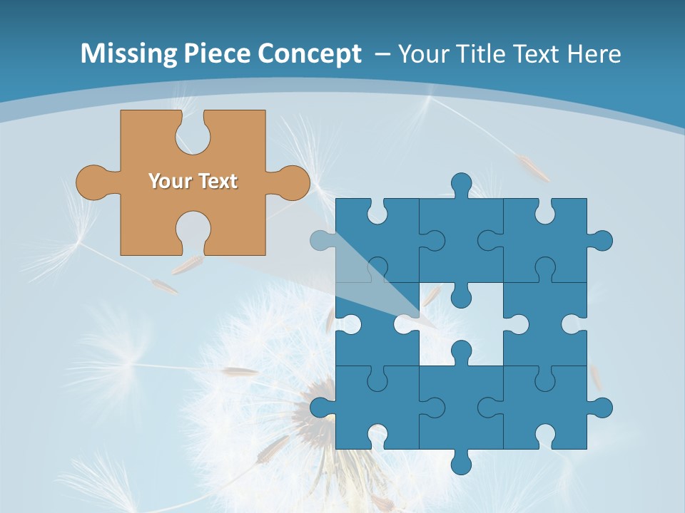 Rural Scene Fragility Closeup PowerPoint Template