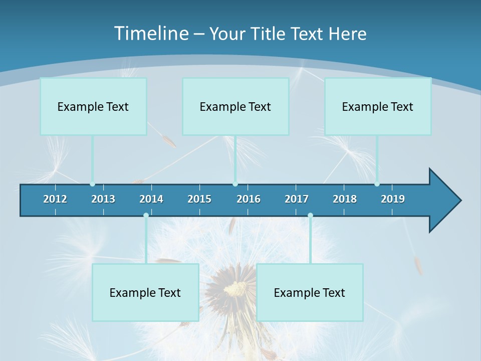 Rural Scene Fragility Closeup PowerPoint Template