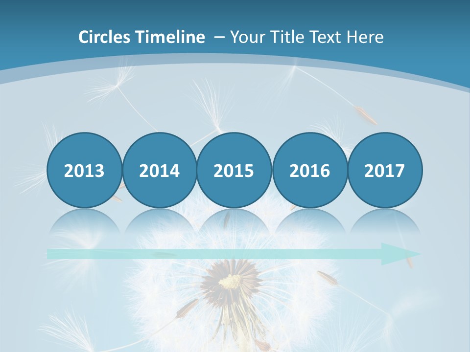 Rural Scene Fragility Closeup PowerPoint Template