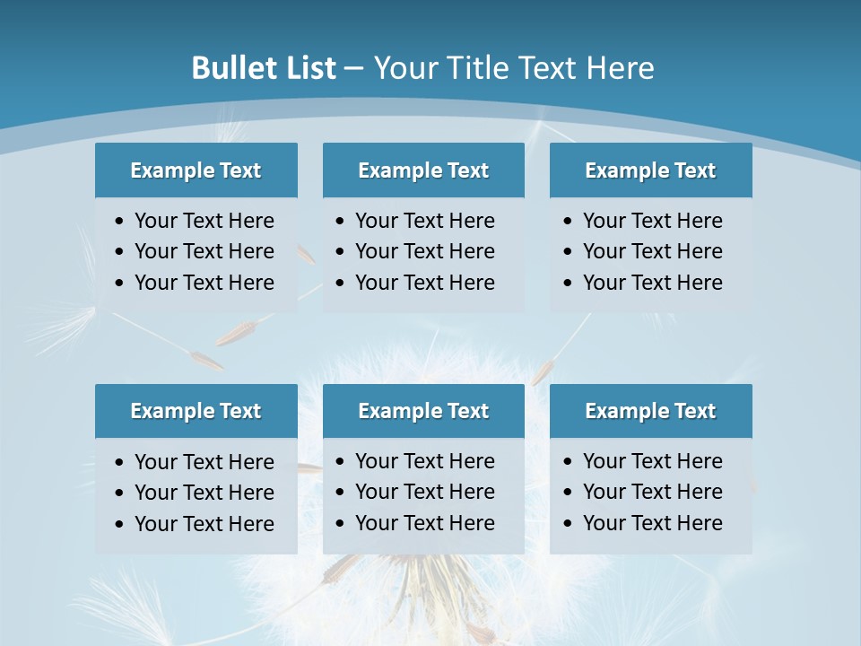 Rural Scene Fragility Closeup PowerPoint Template