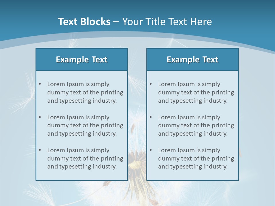 Rural Scene Fragility Closeup PowerPoint Template