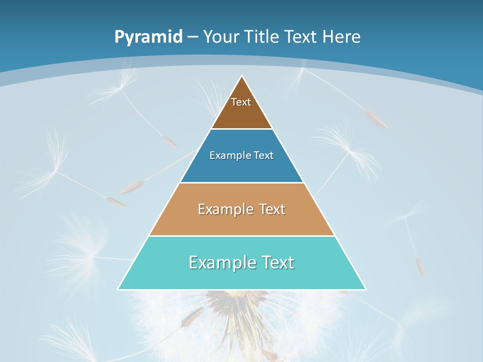 Rural Scene Fragility Closeup PowerPoint Template