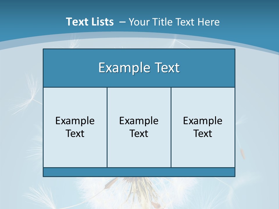 Rural Scene Fragility Closeup PowerPoint Template