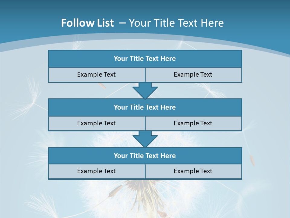 Rural Scene Fragility Closeup PowerPoint Template