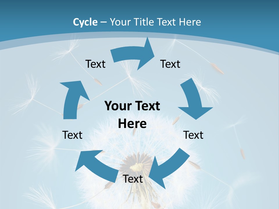 Rural Scene Fragility Closeup PowerPoint Template
