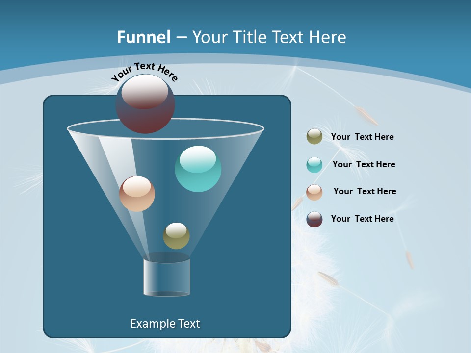 Rural Scene Fragility Closeup PowerPoint Template