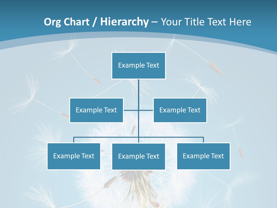 Rural Scene Fragility Closeup PowerPoint Template
