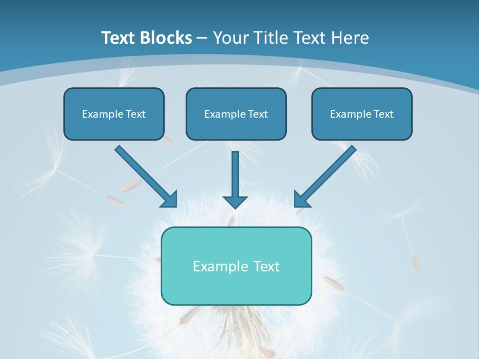 Rural Scene Fragility Closeup PowerPoint Template