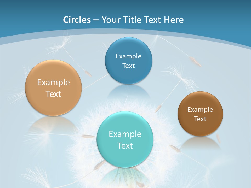 Rural Scene Fragility Closeup PowerPoint Template