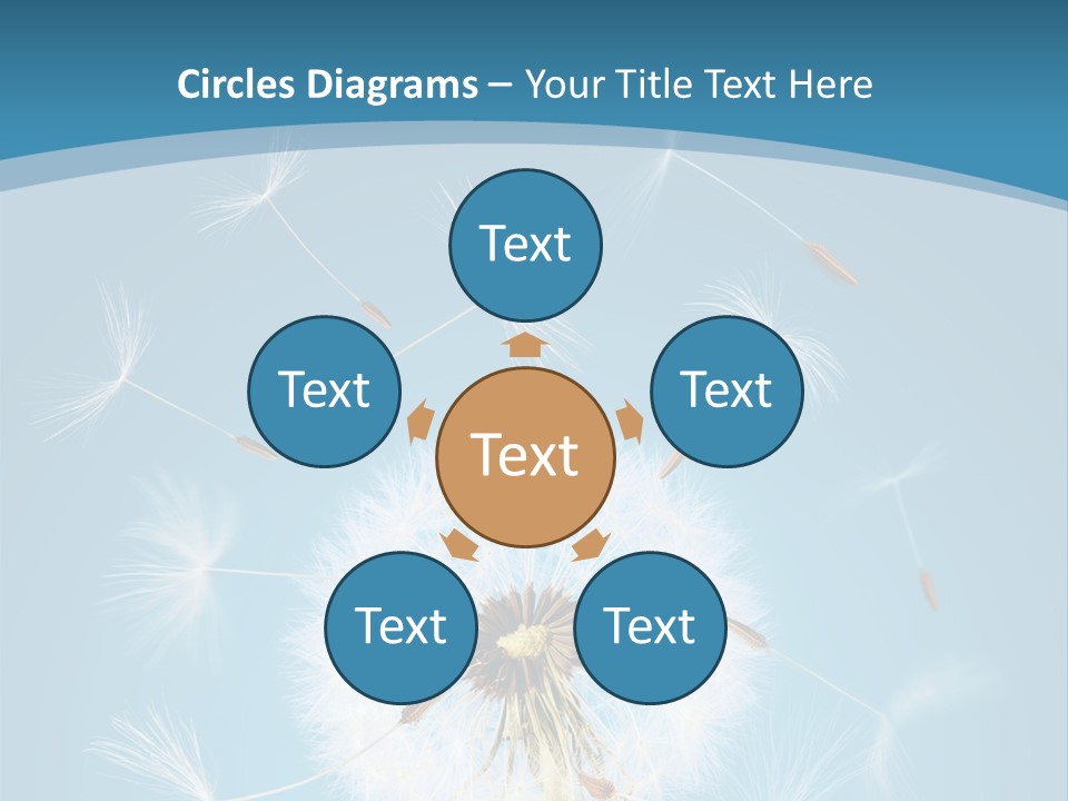 Rural Scene Fragility Closeup PowerPoint Template