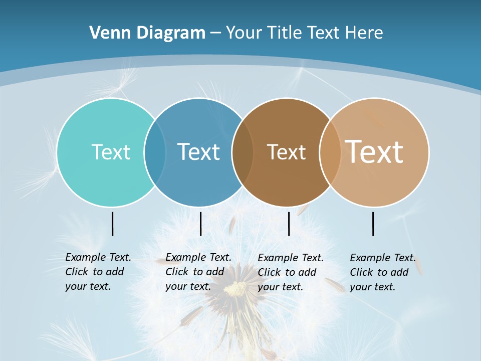 Rural Scene Fragility Closeup PowerPoint Template