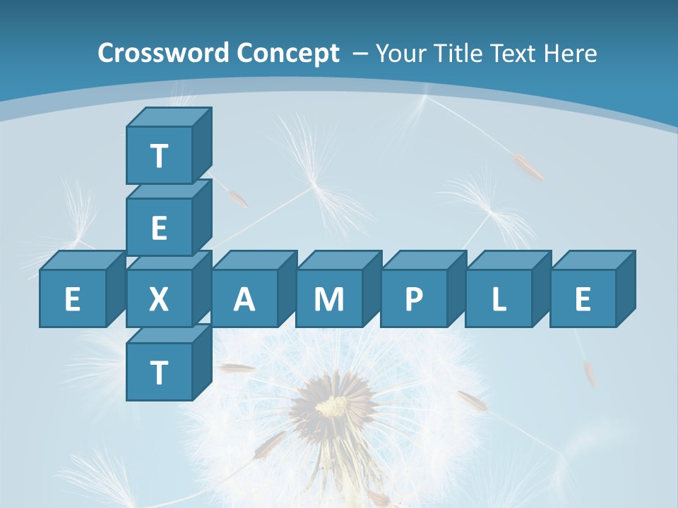 Rural Scene Fragility Closeup PowerPoint Template