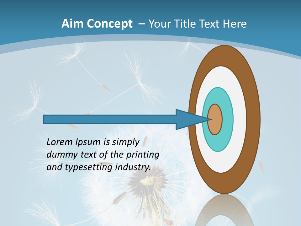 Rural Scene Fragility Closeup PowerPoint Template