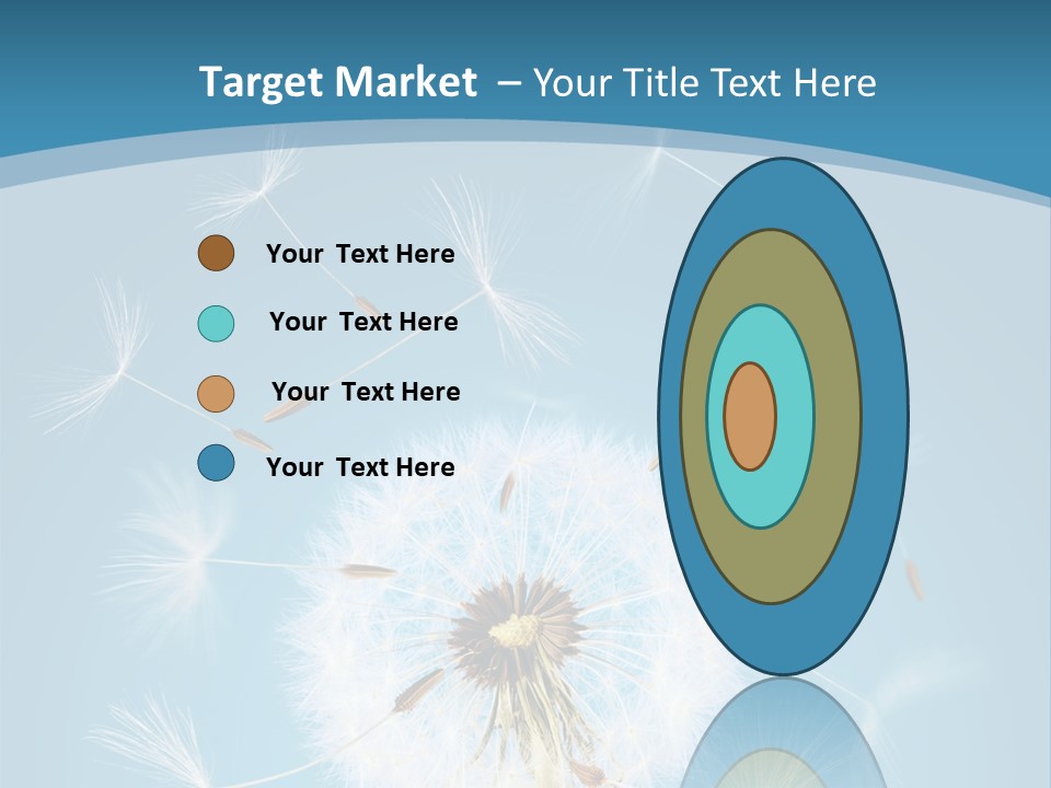 Rural Scene Fragility Closeup PowerPoint Template