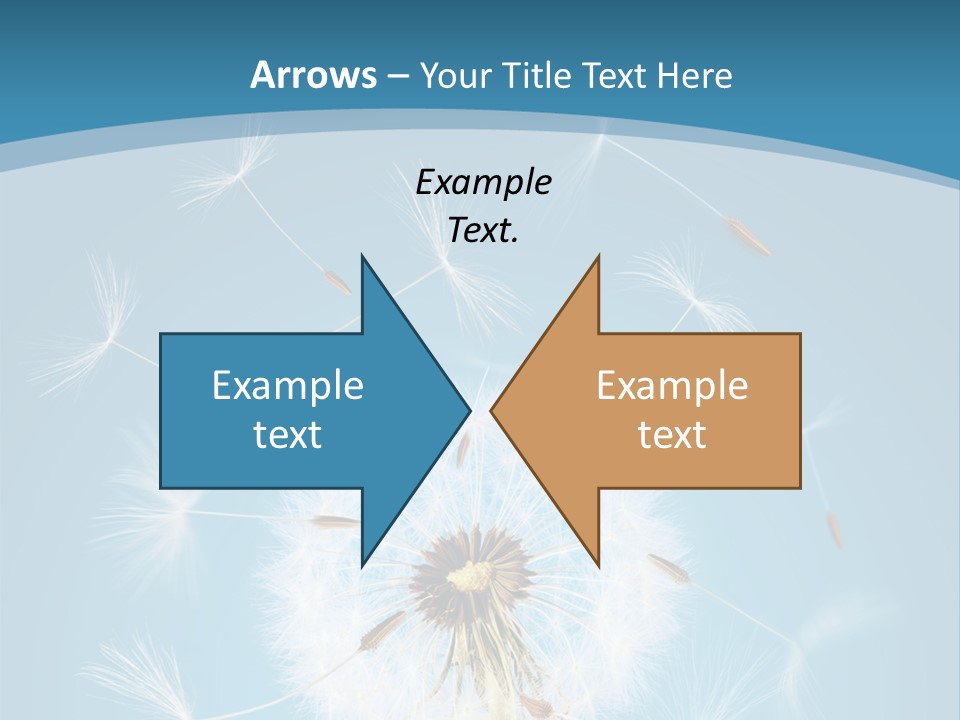 Rural Scene Fragility Closeup PowerPoint Template