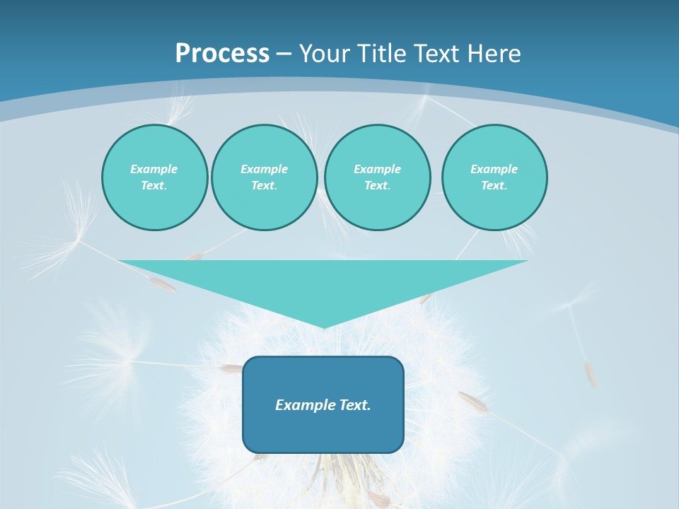 Rural Scene Fragility Closeup PowerPoint Template