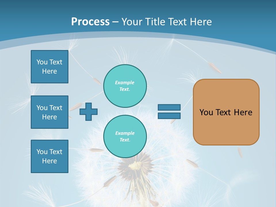 Rural Scene Fragility Closeup PowerPoint Template
