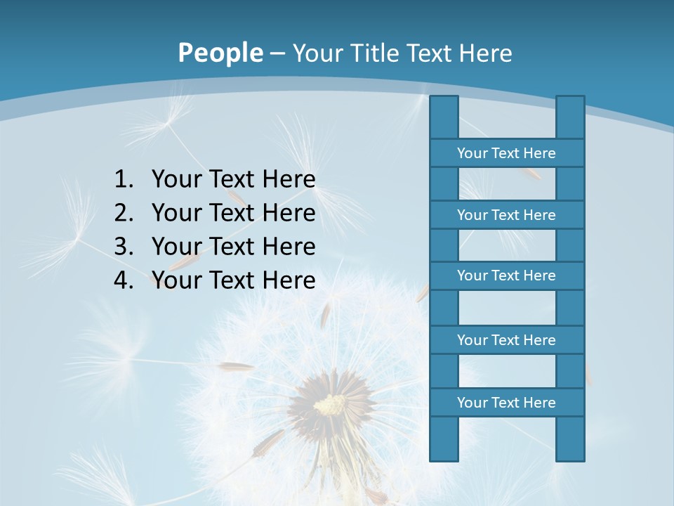 Rural Scene Fragility Closeup PowerPoint Template